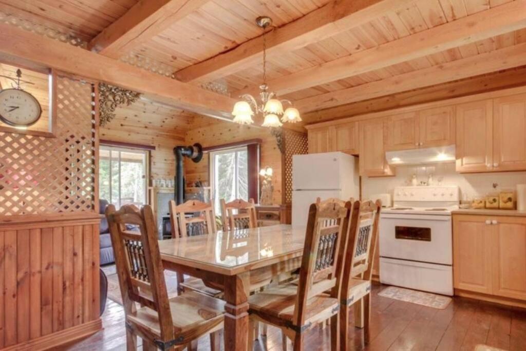 Chalet Riviere - Bord De Riviere - Romantique Saint-Alexis-des-Monts Exteriér fotografie